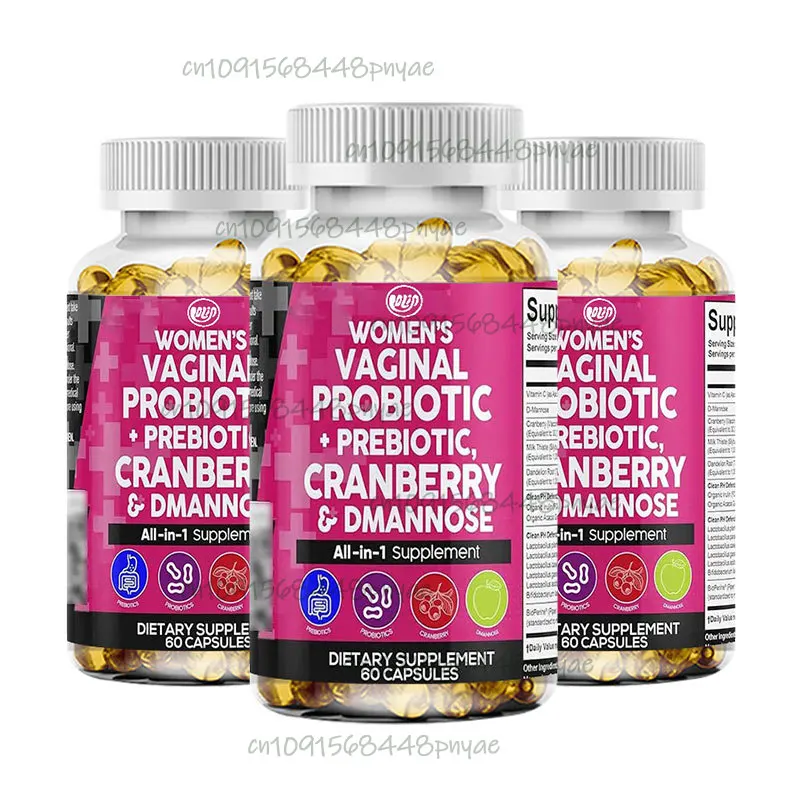 Probiotic 60 Billion - 60 cápsulas de probióticos femeninos +