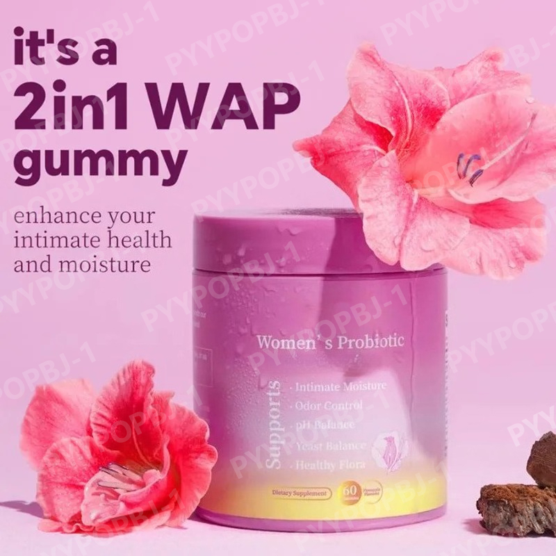 Gomitas probióticas Sabor a pi - Probiotics Women Health reseña y precio