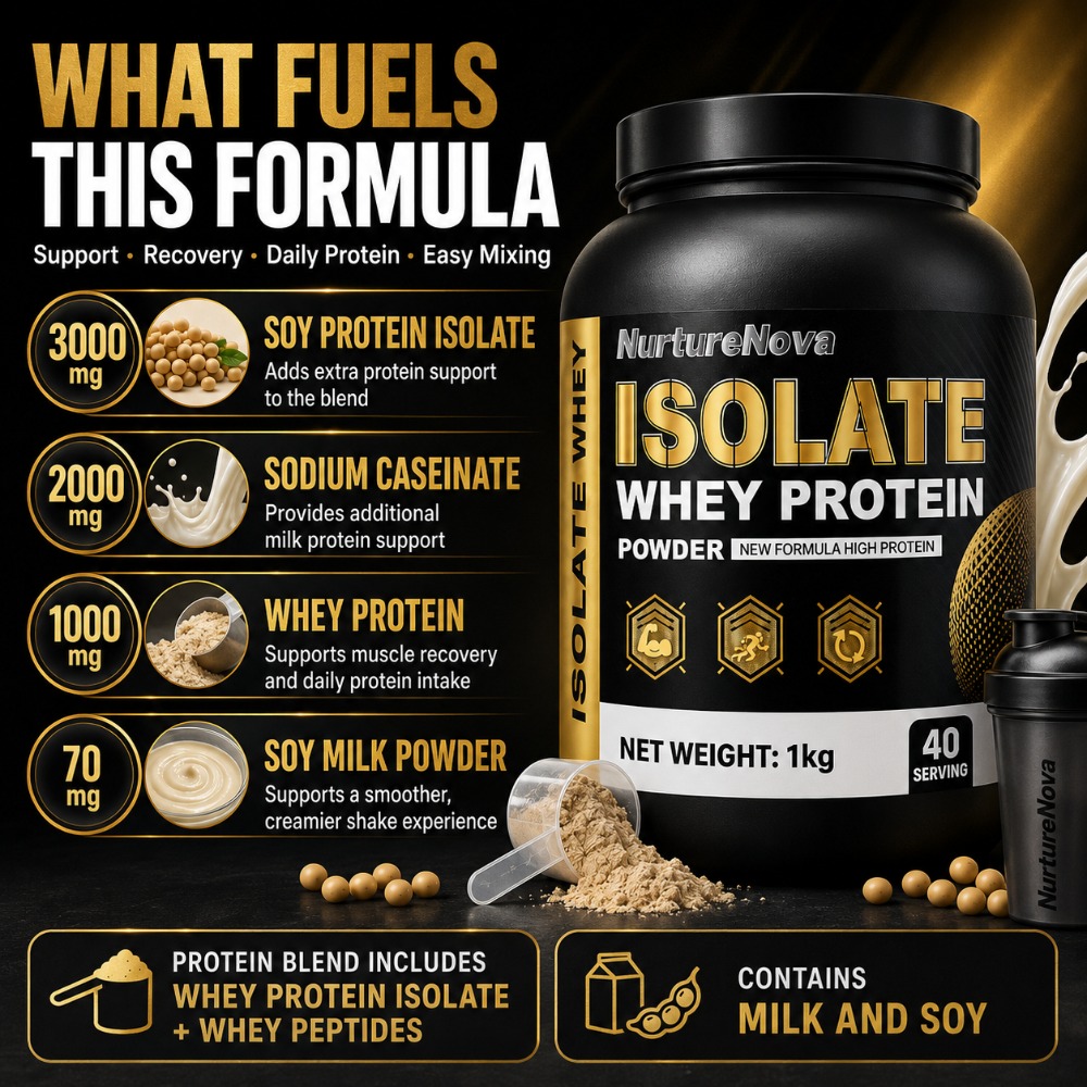 NurtureNova Proteína de Suero  - Nutrition Workout reseña y precio