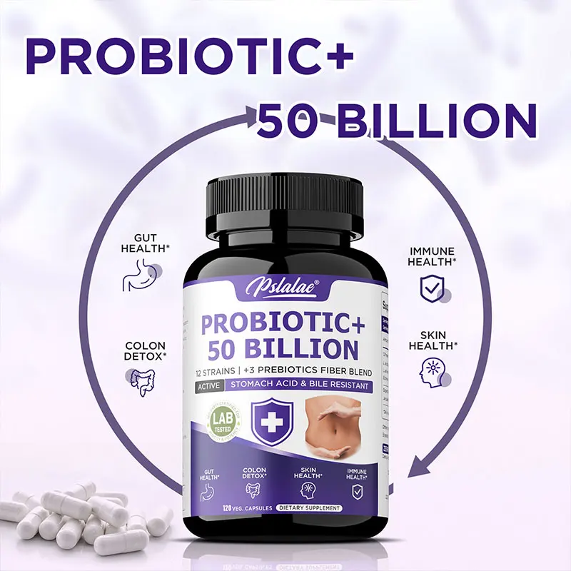 Probiótico 50 Mil Millones - M - Probiotic 60 Billion reseña y precio