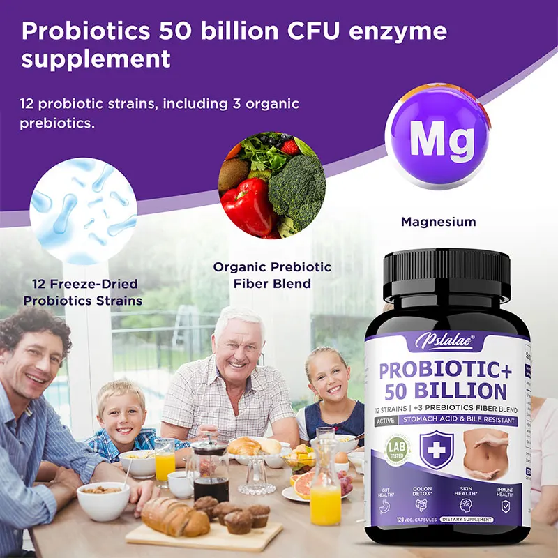 Probiótico 50 Mil Millones - M - Probiotic 60 Billion reseña y precio