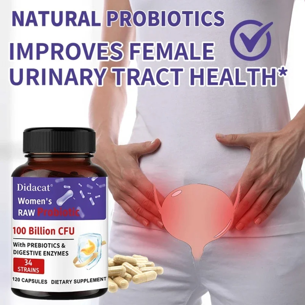 Probióticos Crudos para Mujere - Probiotic 60 Billion reseña y precio