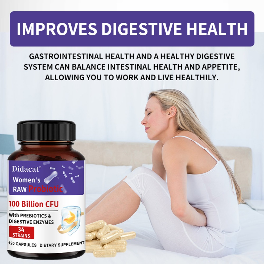 Probióticos Crudos para Mujere - Probiotic 60 Billion reseña y precio