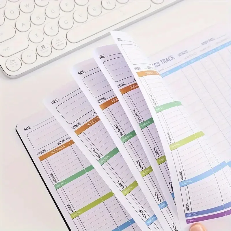 Cuaderno Espiral para Planes D - Fitness Nutrition Journal reseña y precio