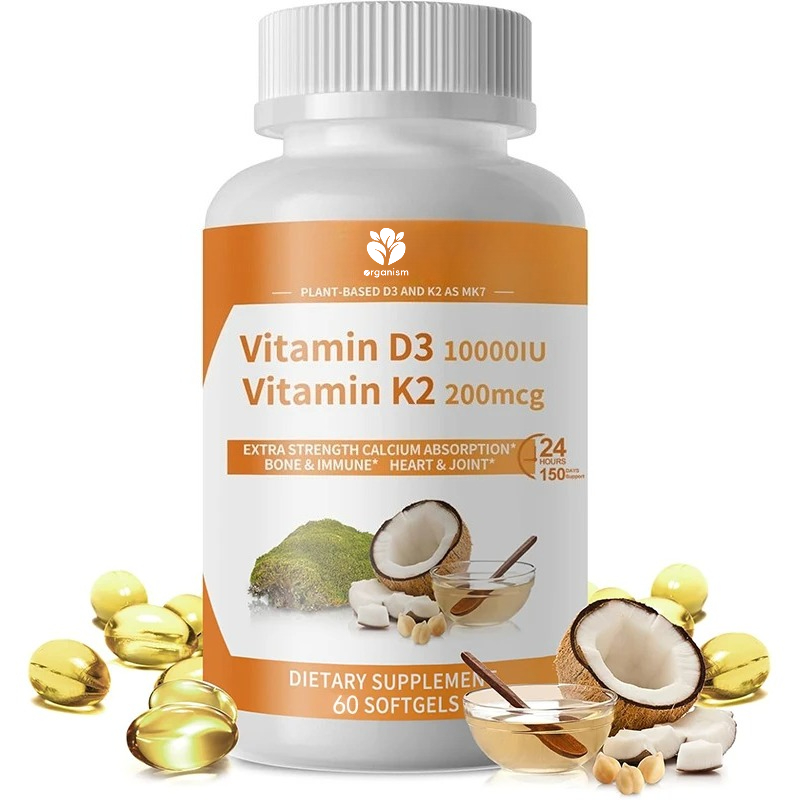 D3 K2 Microgramas de vitamina  - Mct Oil Coconut reseña y precio
