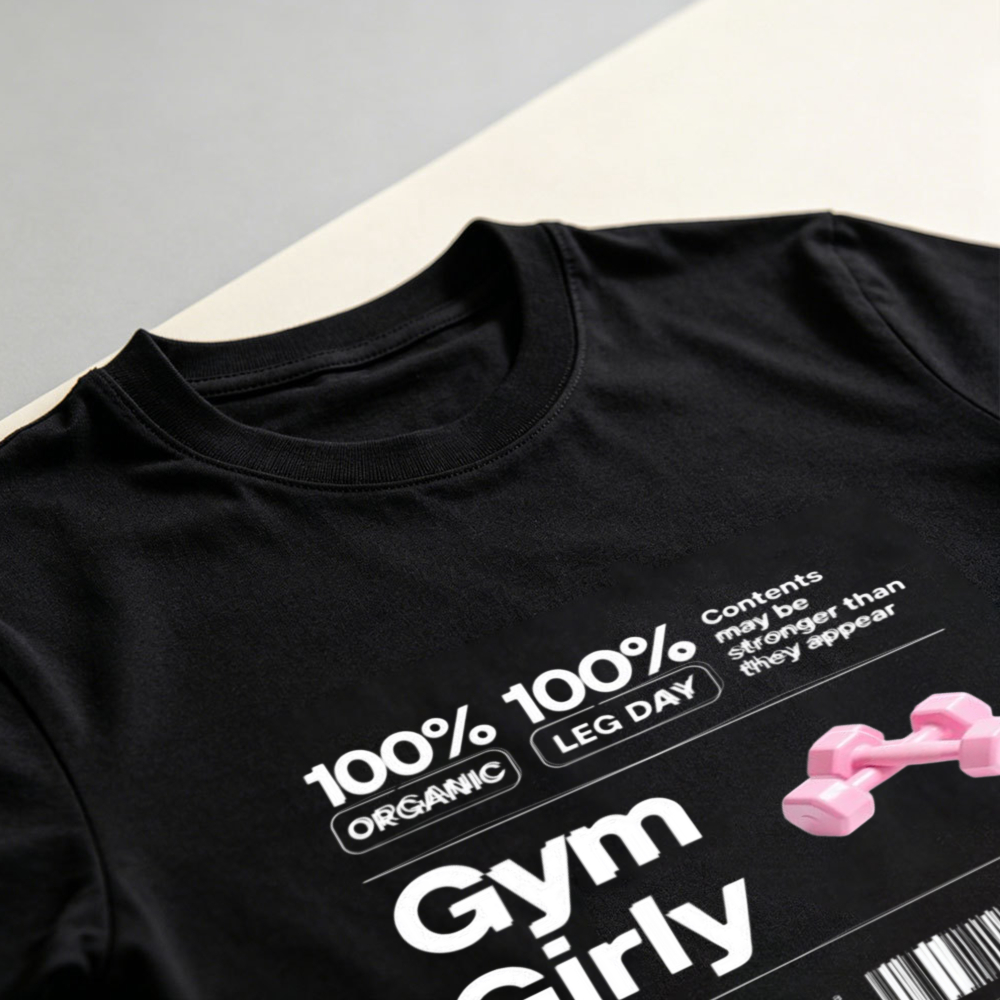Camiseta de Algodón con Gráfic - Nutrition Workout reseña y precio