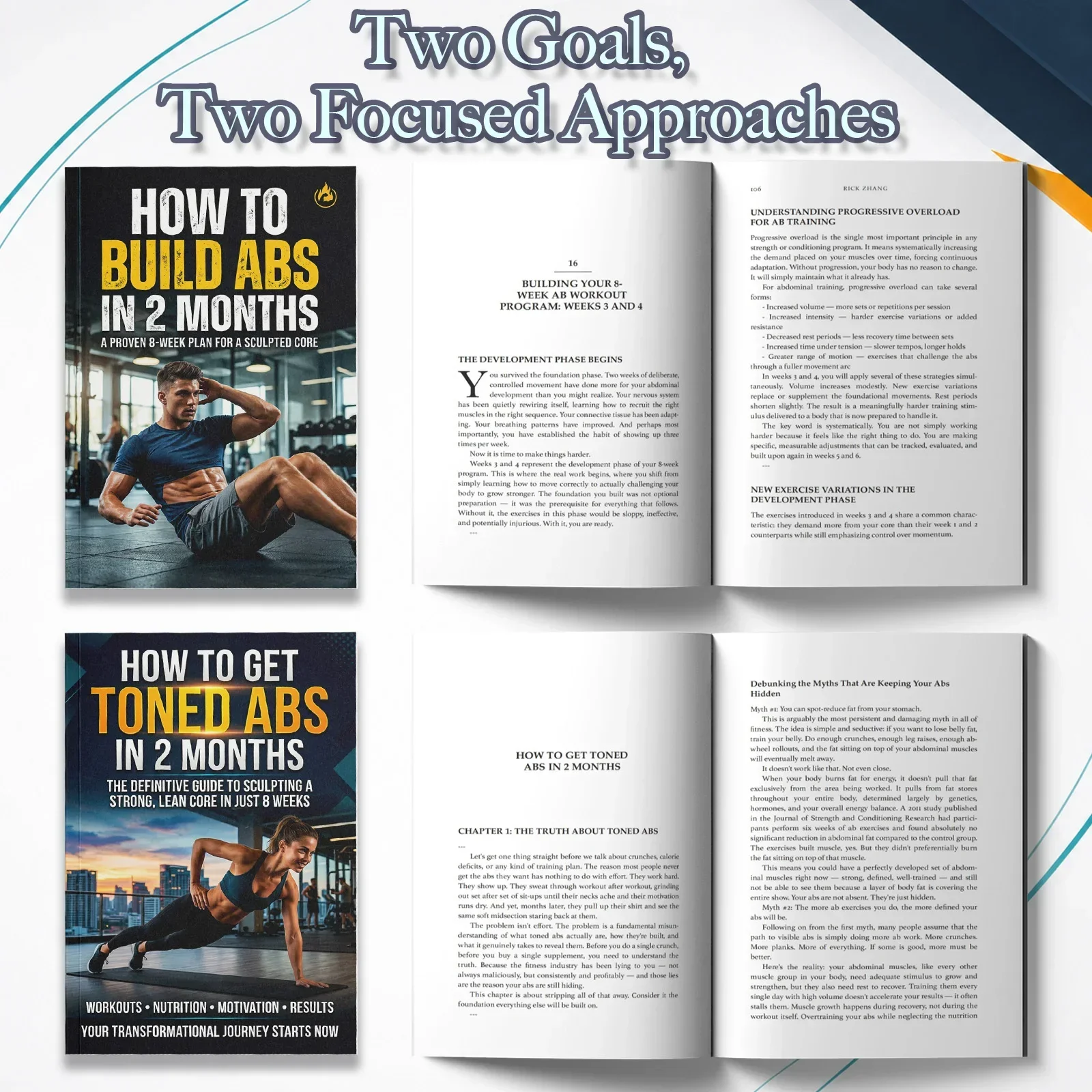 Set de 2 guías de entrenamient - Nutrition Workout reseña y precio