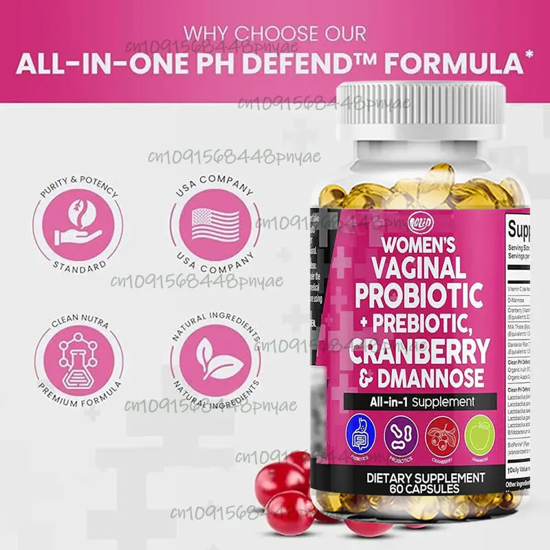 60 cápsulas de probióticos fem - Probiotic 60 Billion reseña y precio
