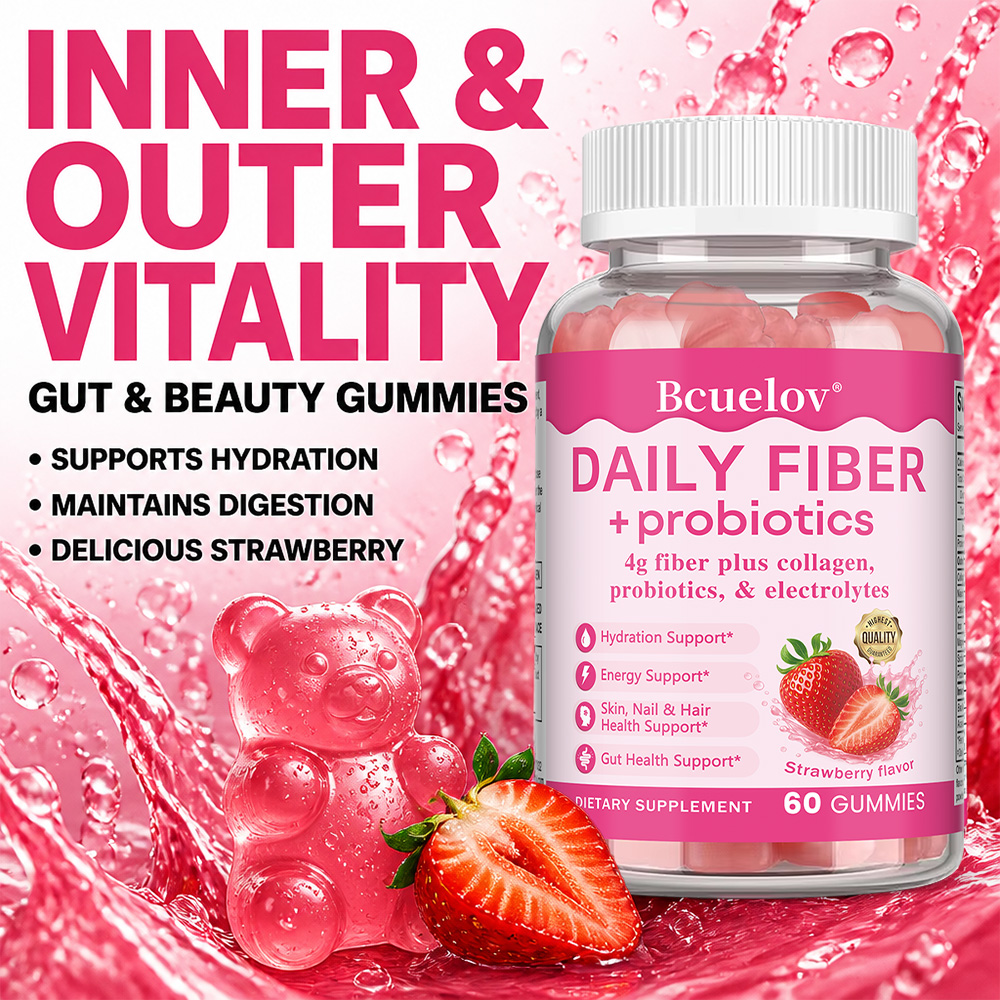 Gomitas de Fibra Probiótica pa - Probiotic 60 Billion reseña y precio
