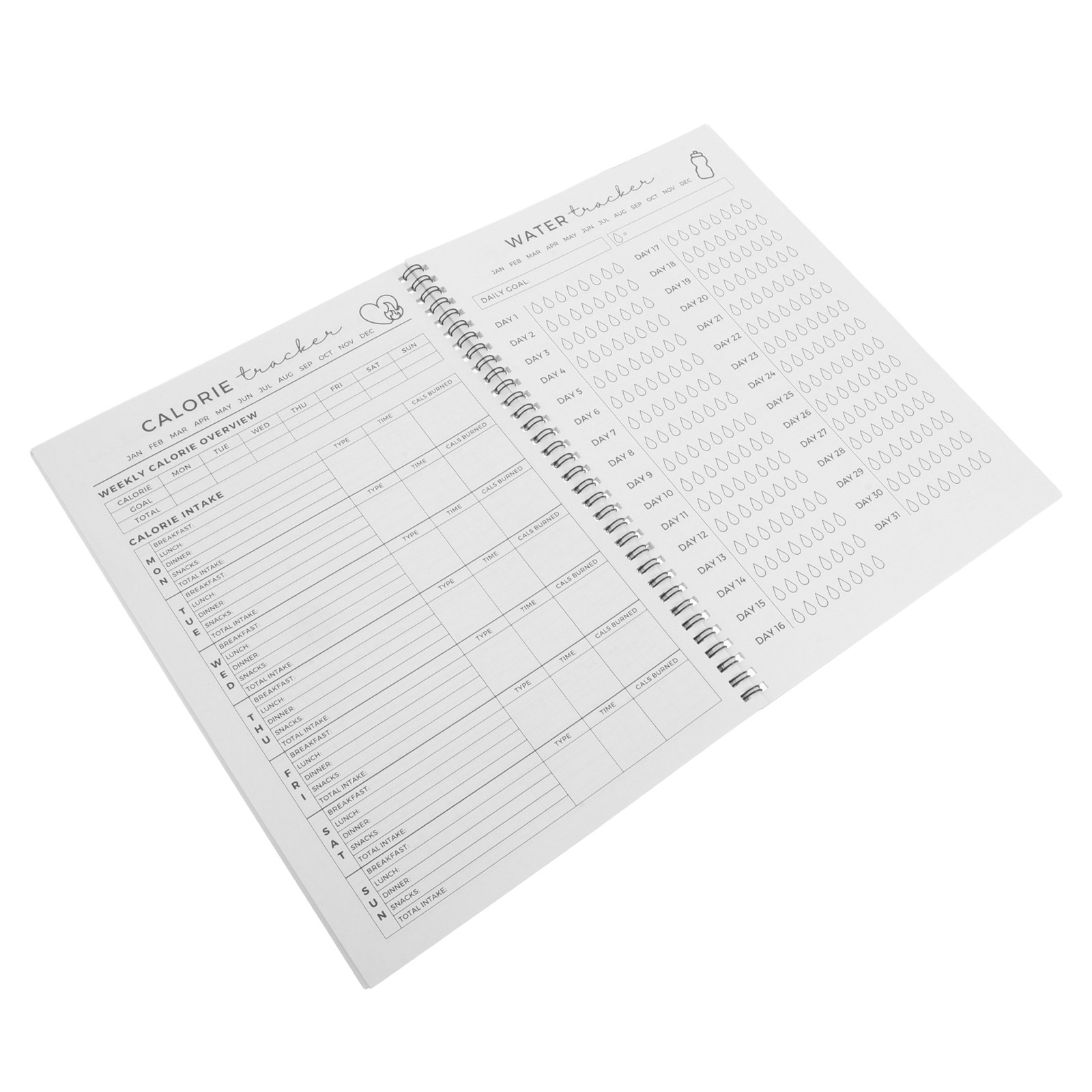 Diario de Fitness 11.7 X 8.5,  - Nutrition Workout reseña y precio