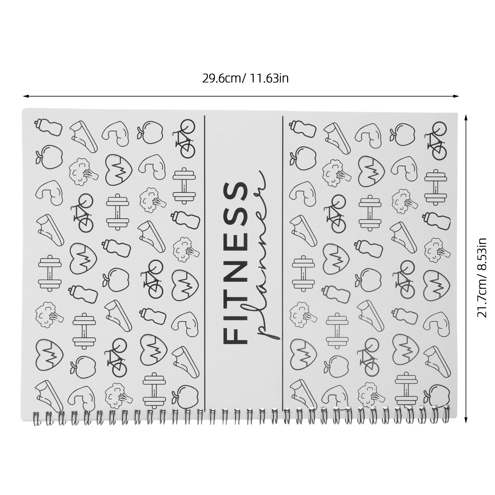 Diario de Fitness 11.7 X 8.5,  - Nutrition Workout reseña y precio
