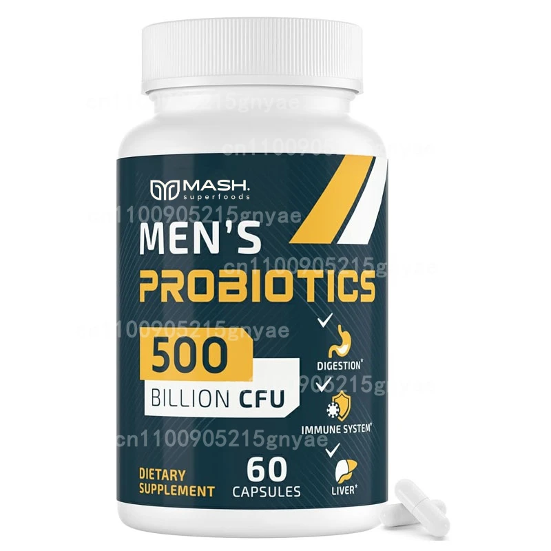 60 cápsulas de probióticos mas - Probiotic 60 Billion reseña y precio