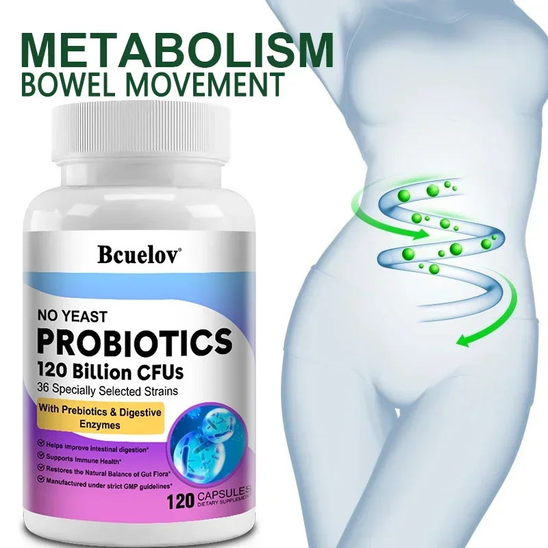 Probióticos de salud digestiva - Probiotic 60 Billion reseña y precio